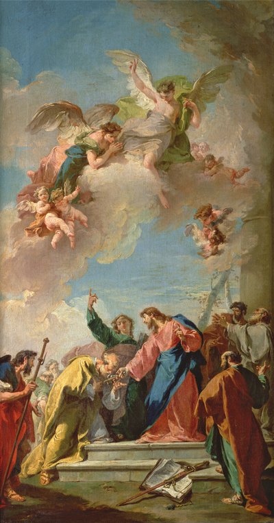 The Delivery of the Keys to St. Peter by Giovanni Battista Pittoni